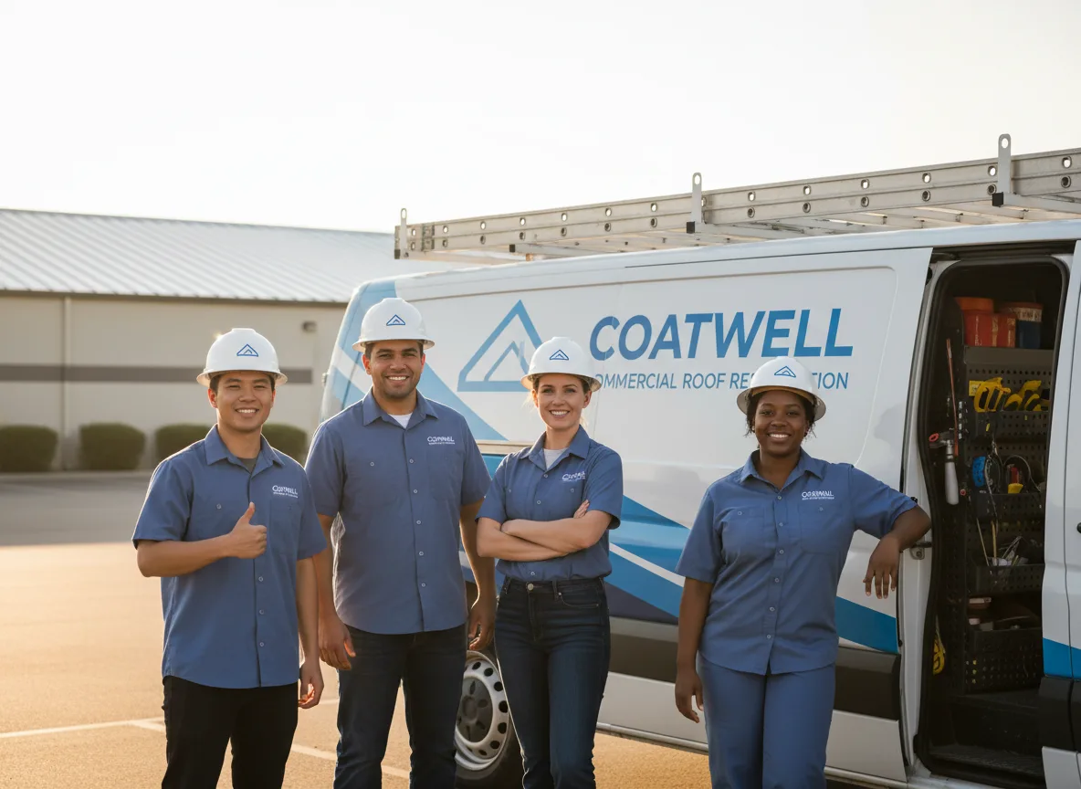 Commercial roof coating company in Diagonal, IA